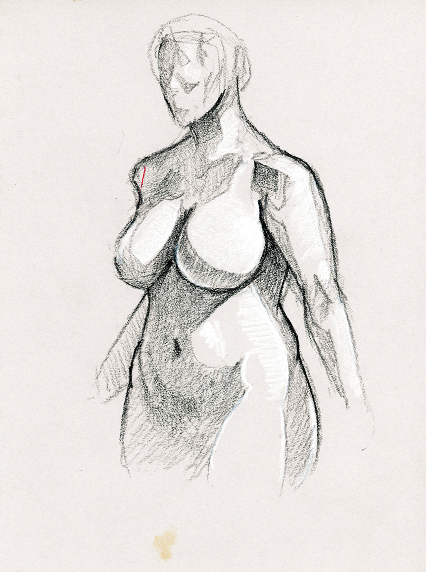 Woman Figure Study 15 - Original