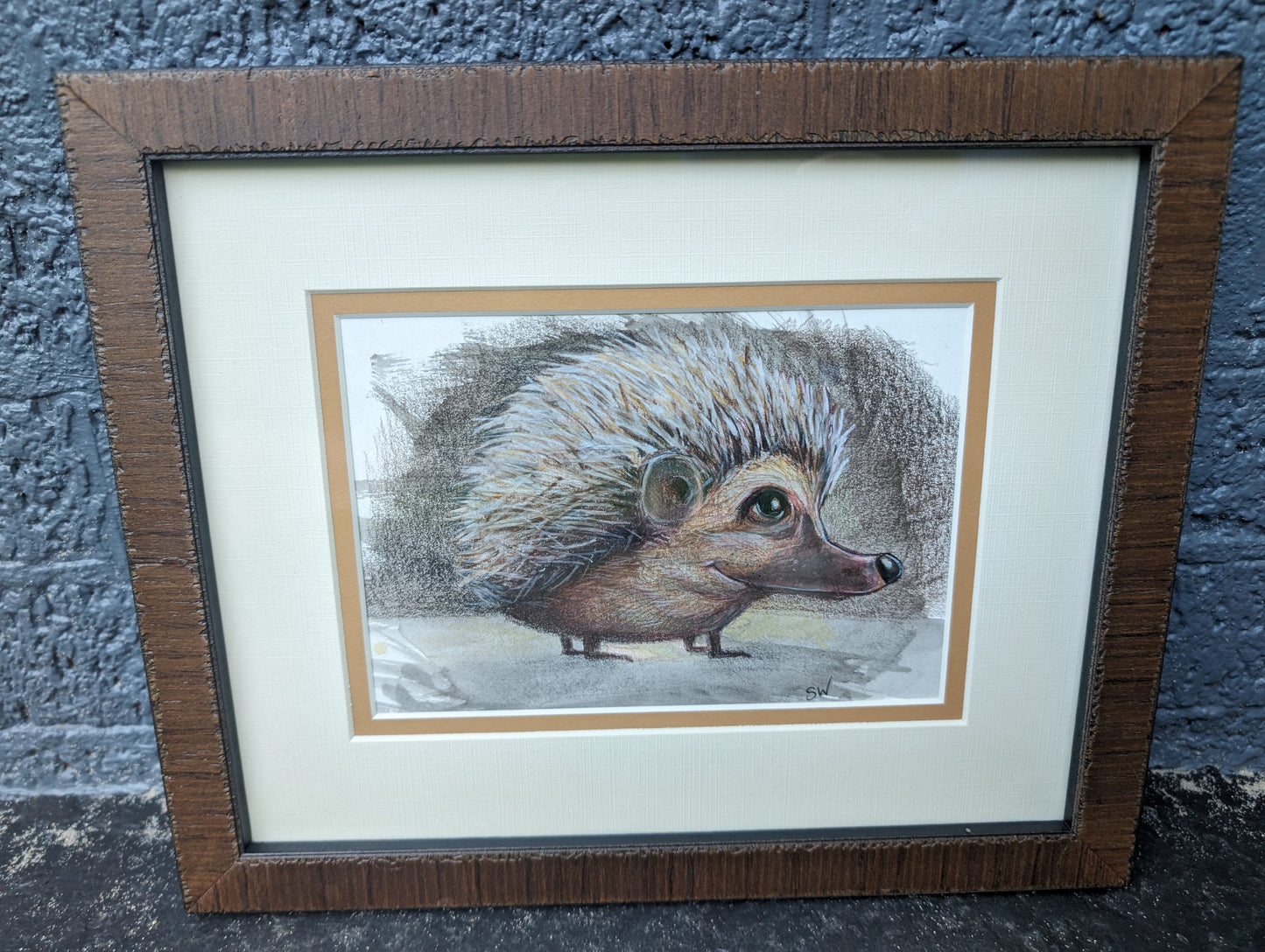 Hedgehog - Original Framed