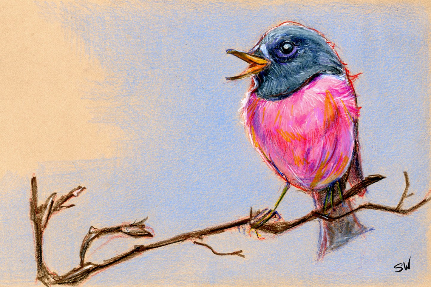 Robin - Giclee Print