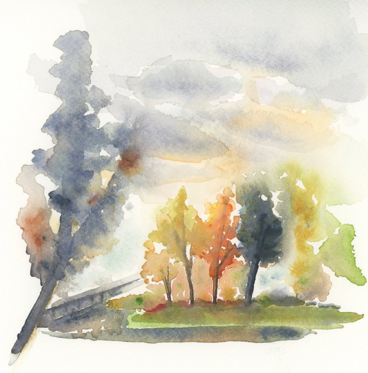 Milham Park - Giclee Print or Original