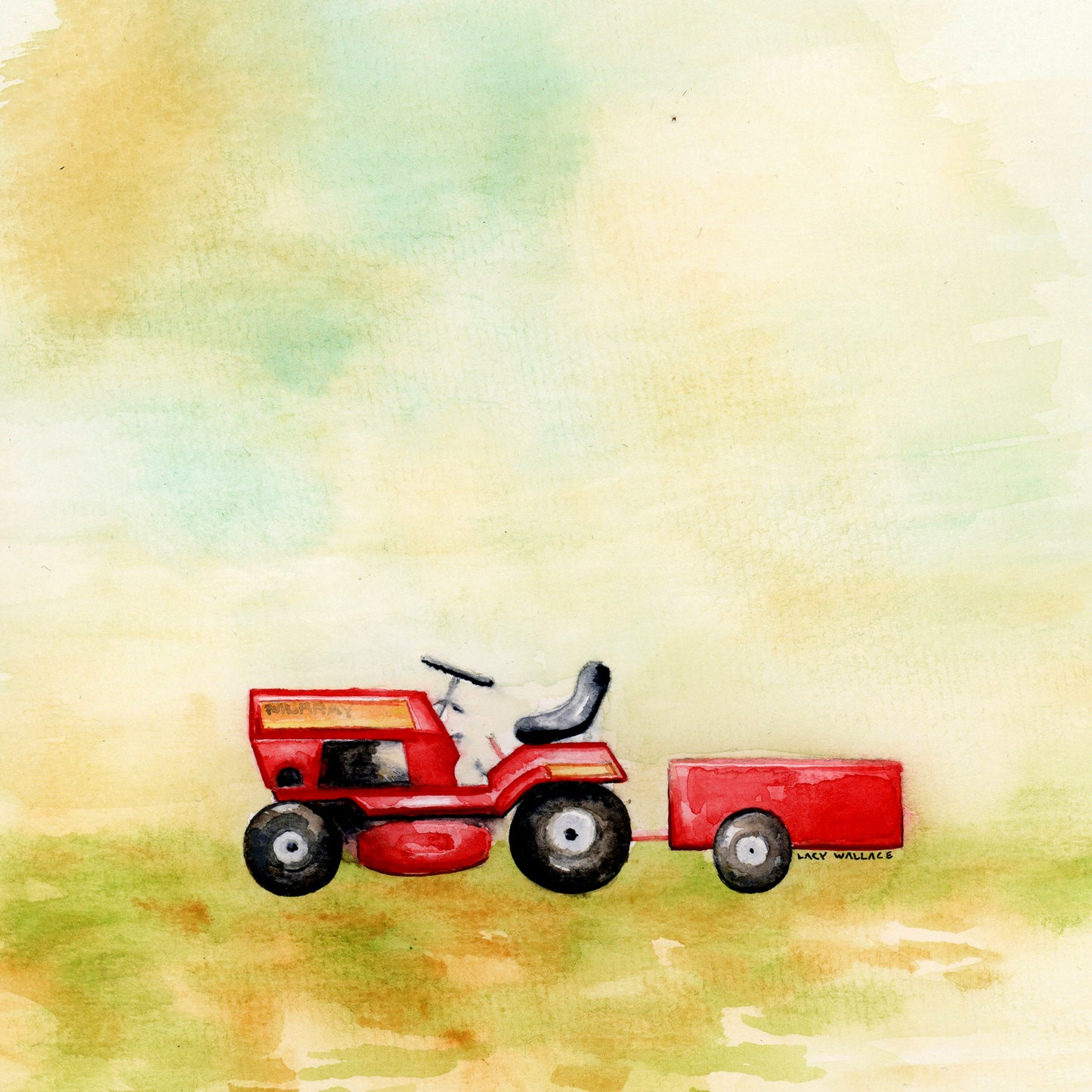 Tractor - Giclee Print