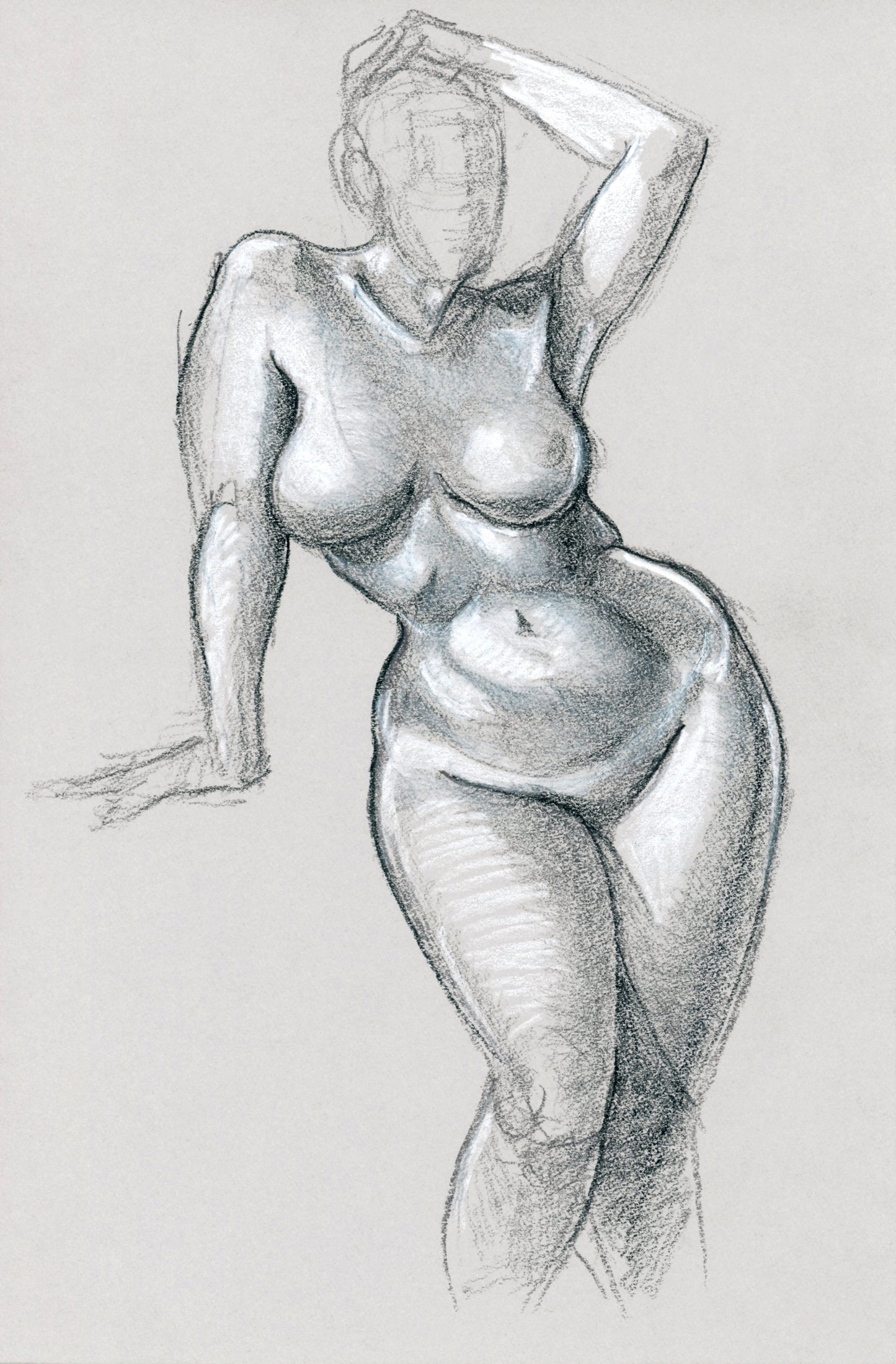 Woman Figure Study 6 - Giclee Print or Original