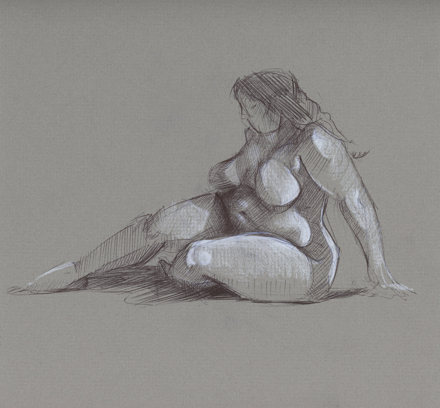 Woman Figure Study 2 - Original