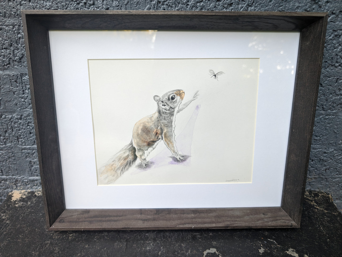 Squirrel and Mosquito - Giclee Print or Original