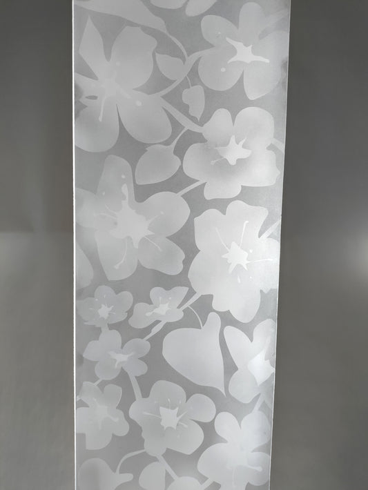 Blossoming Tree - Custom Etched Glass