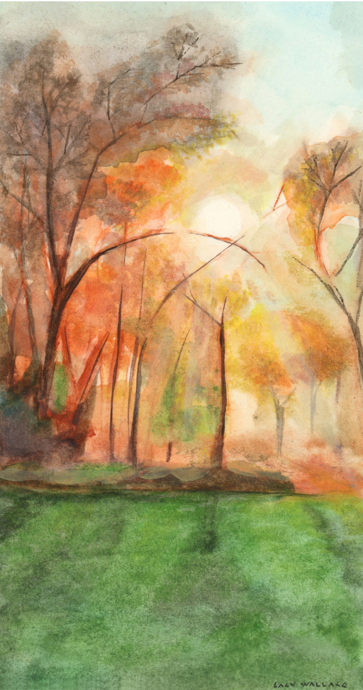 Fall Landscape - Giclee Print or Original